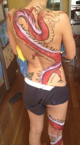 Eugenia's tattoo! Isn't it marvelous?!